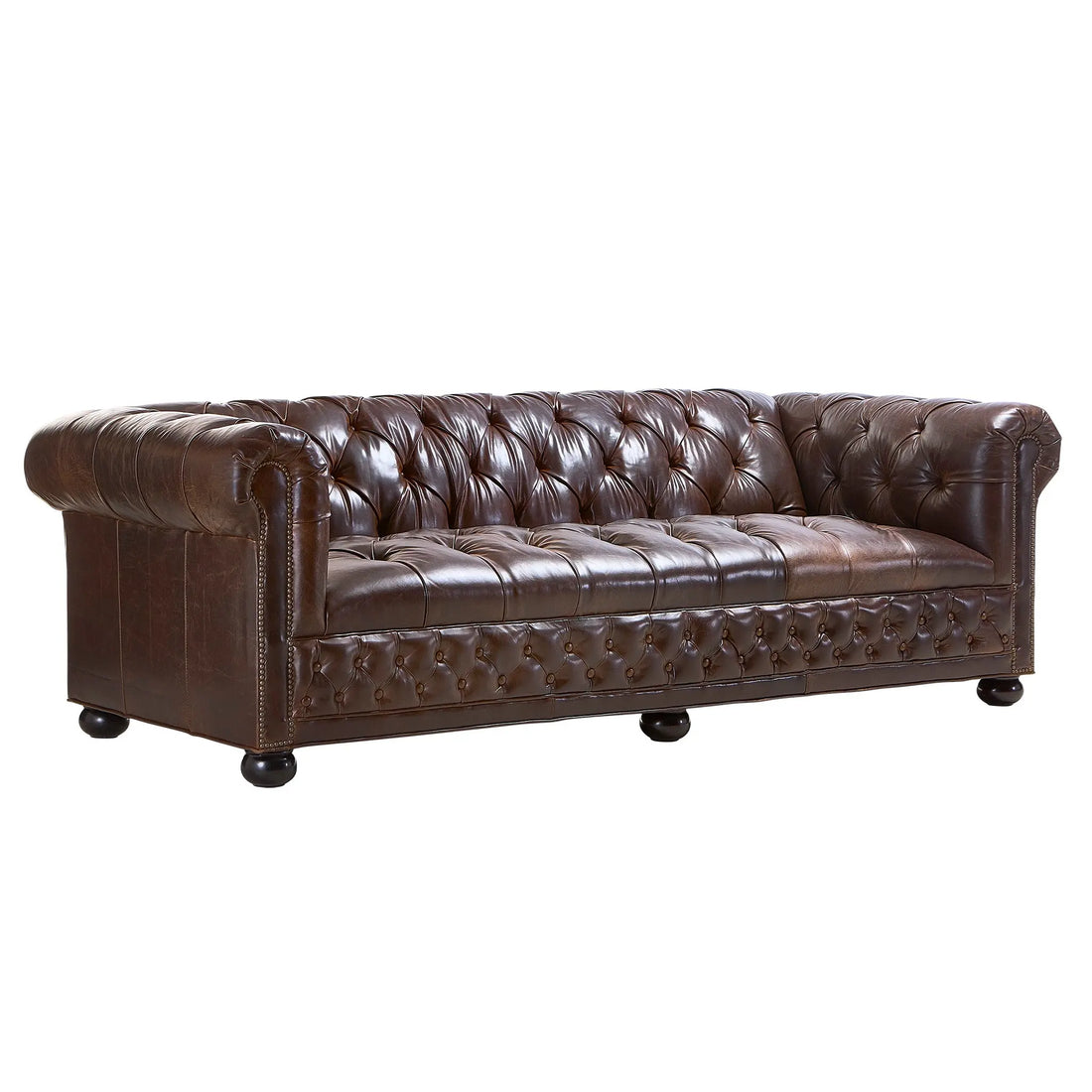 Chesterfield Leather Classic Sofa - UNAPOLOGETIC LUXE LIVING