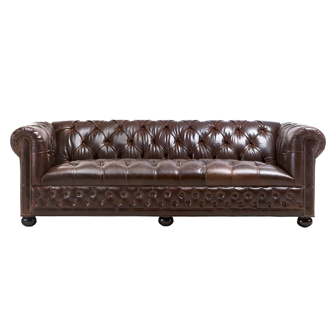 Chesterfield Leather Classic Sofa - UNAPOLOGETIC LUXE LIVING