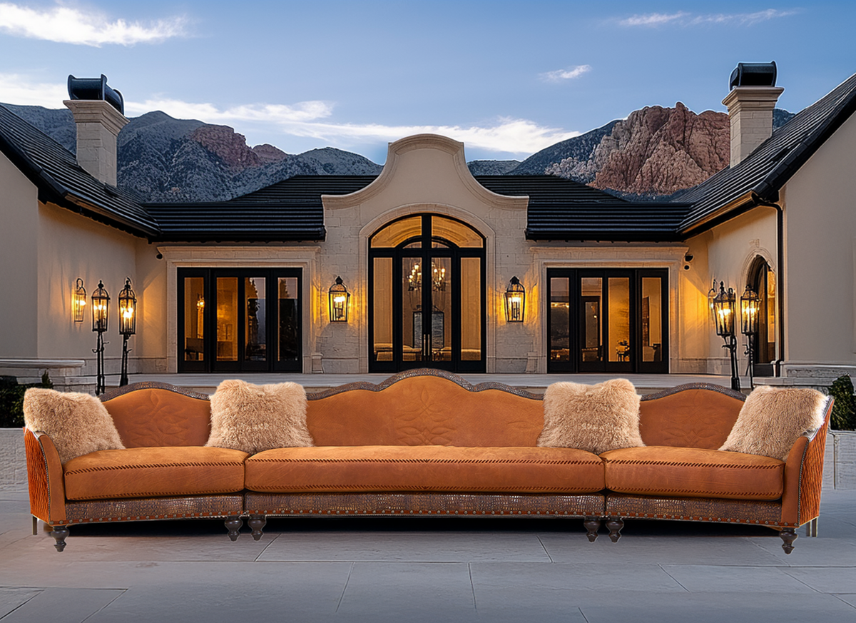 Red Rock Mountain  Sectional Sofa
