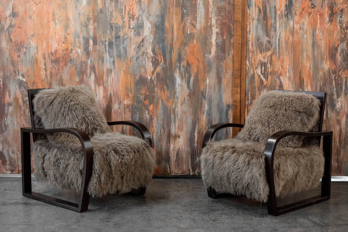 Chantel Sheepskin Fur Chair