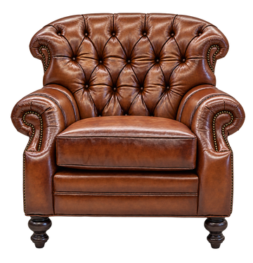 Reader's Chair Antique Cognac