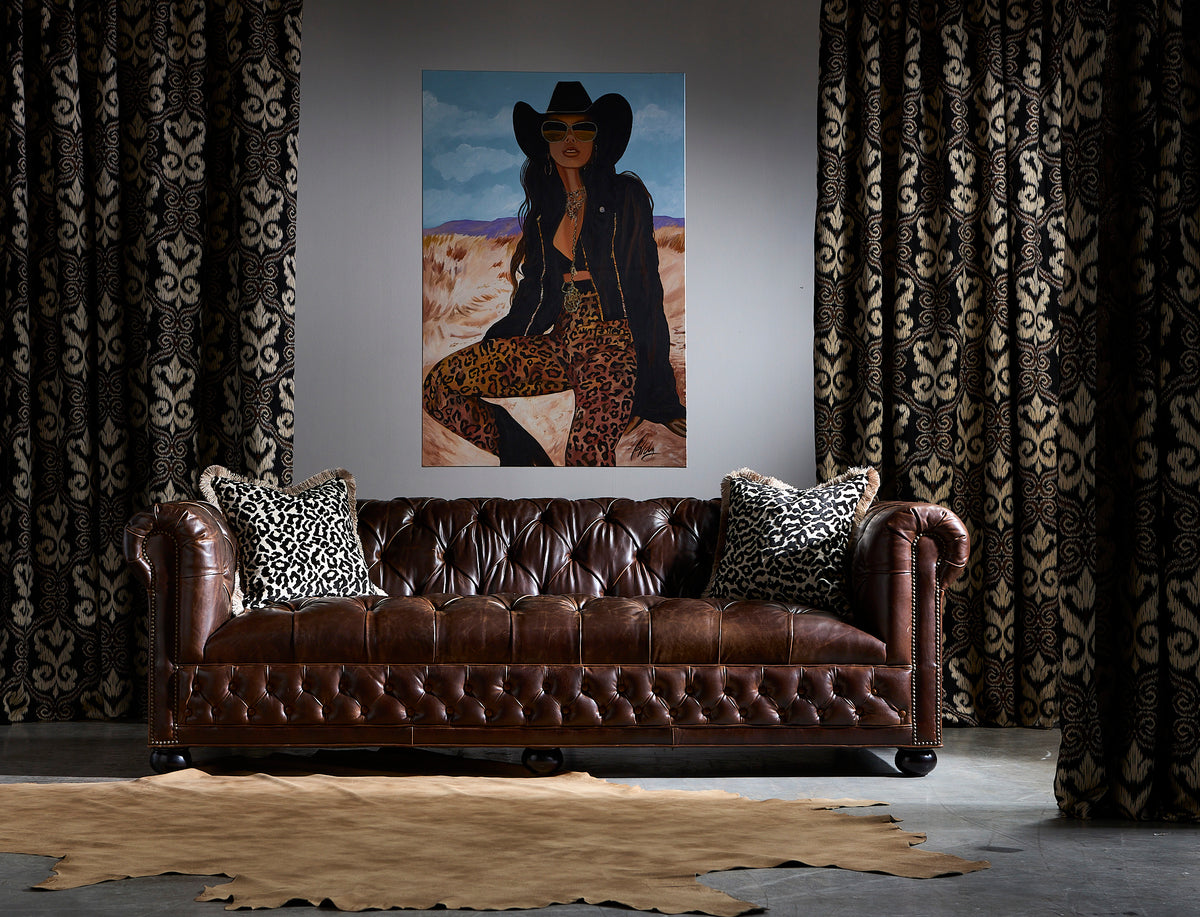 Classic Chesterfield Sofa