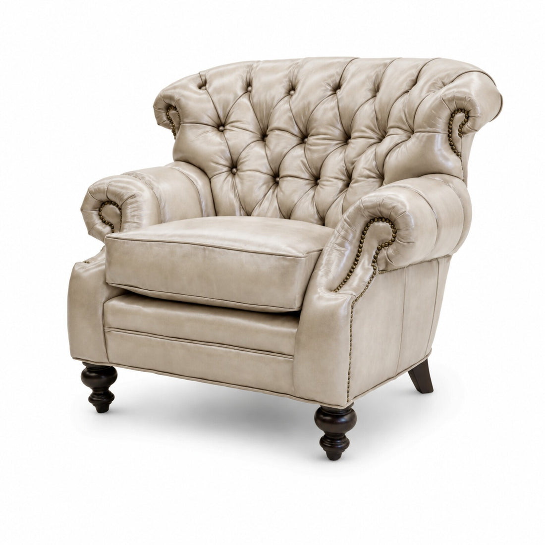 Reader's Chair Antique Ivory