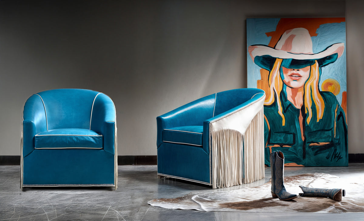 Lady Lasso Swivel  Chair