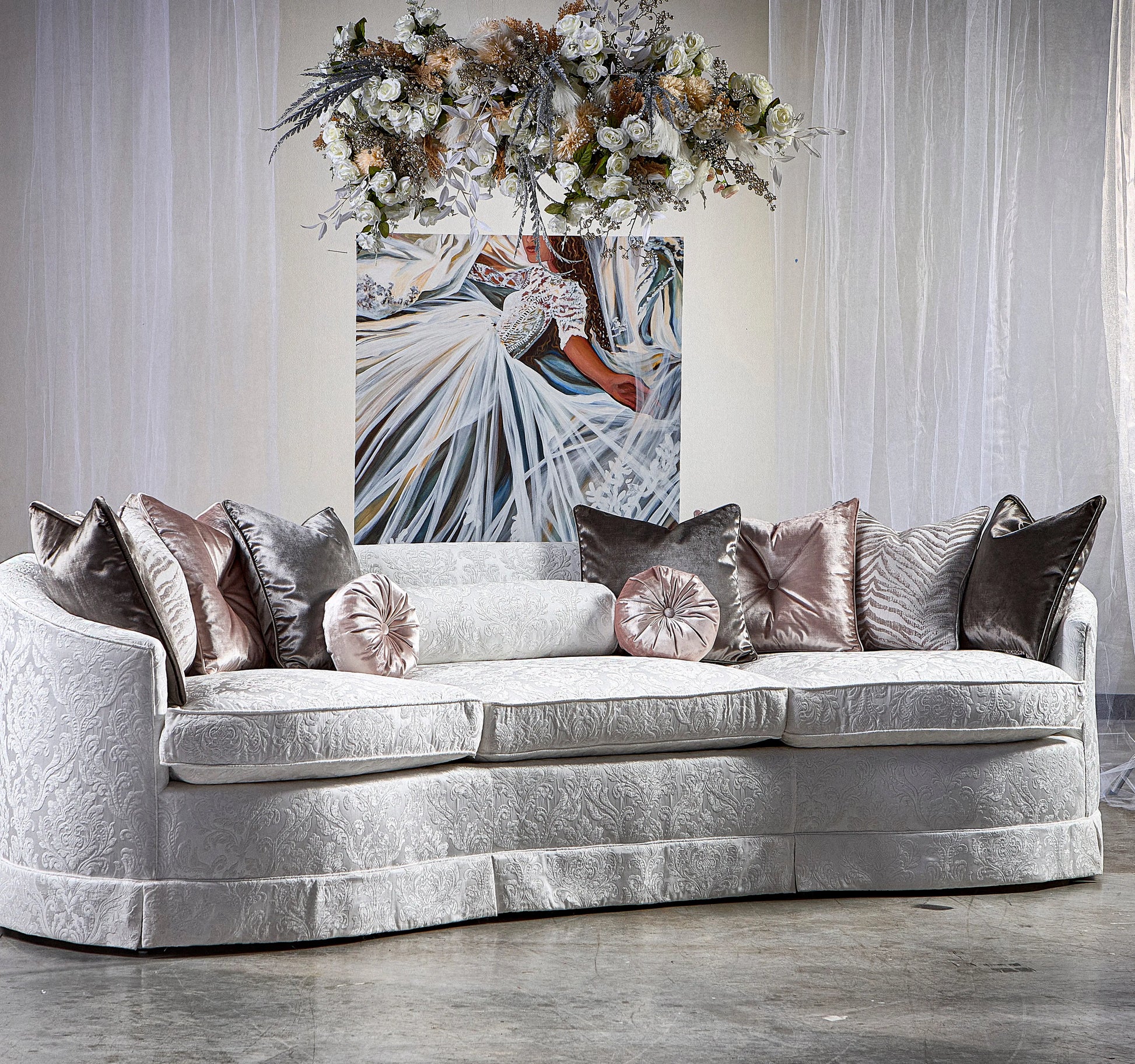 Marietta Wedding Sofa - UNAPOLOGETIC LUXE LIVING