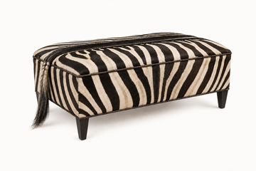 Muse Ottoman- COM 100% Zebra